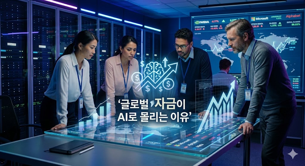 글로벌 자금이 AI로 몰리는 이유와 AI 열풍 분석 이미지